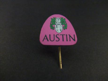 Austin auto logo paars
